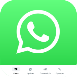 Nieuw menu in WhatsApp op Android